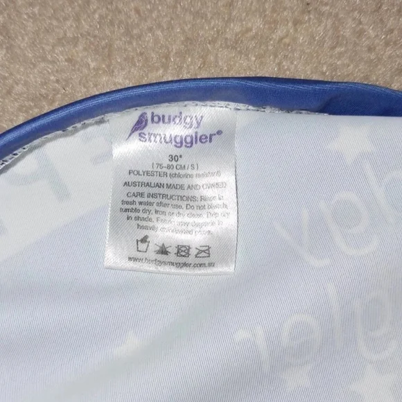 Men's Green and Yellow Swim Briefs - Picture 6 of 6